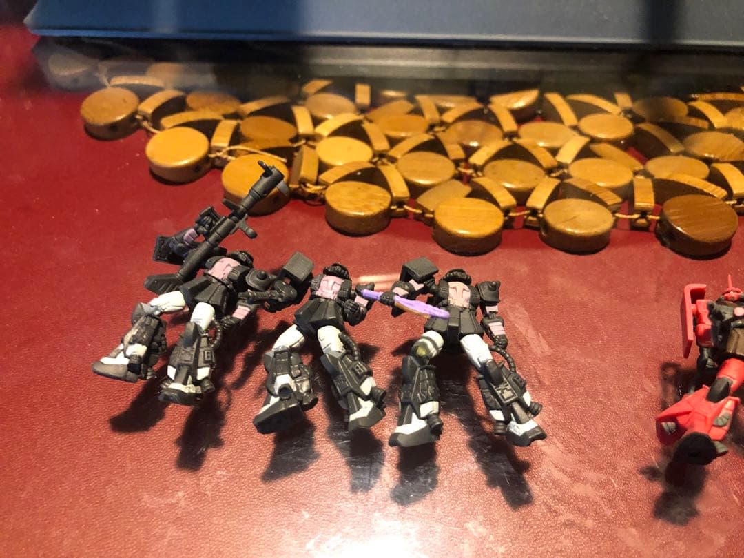 ムサイ　1/400 仮組　レアプラモデル　ガンダムコレクションNEO その1