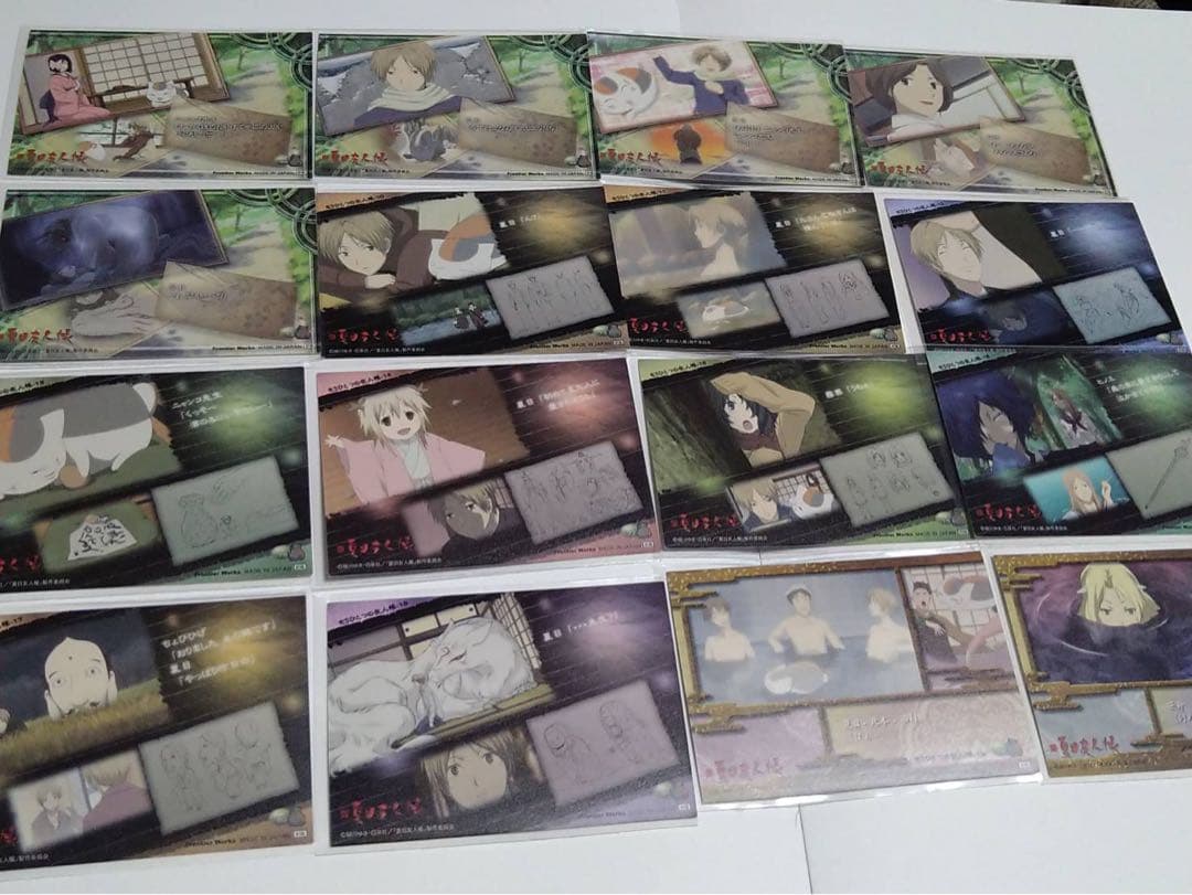 夏目友人帳 絵巻物カード　陰と陽　カード129種