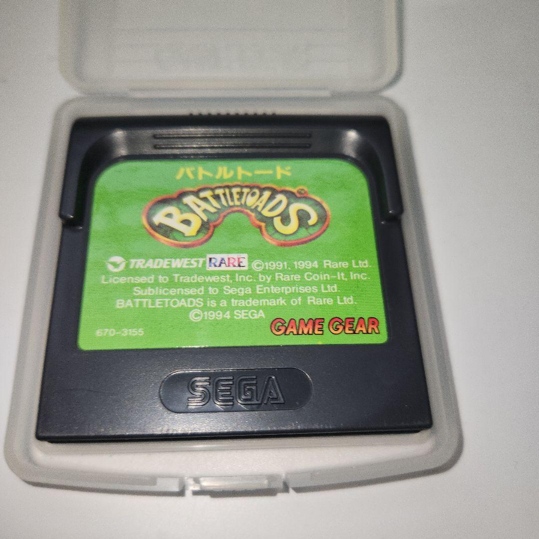 美品　バトルトード　ゲームギア
