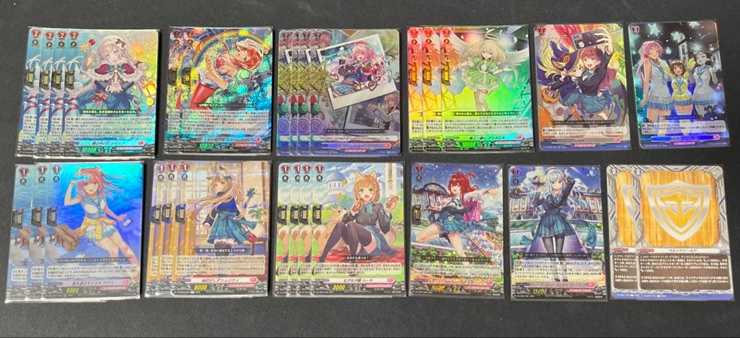 ヴァンガード　G3G4カイリデッキ　交換パーツ込み