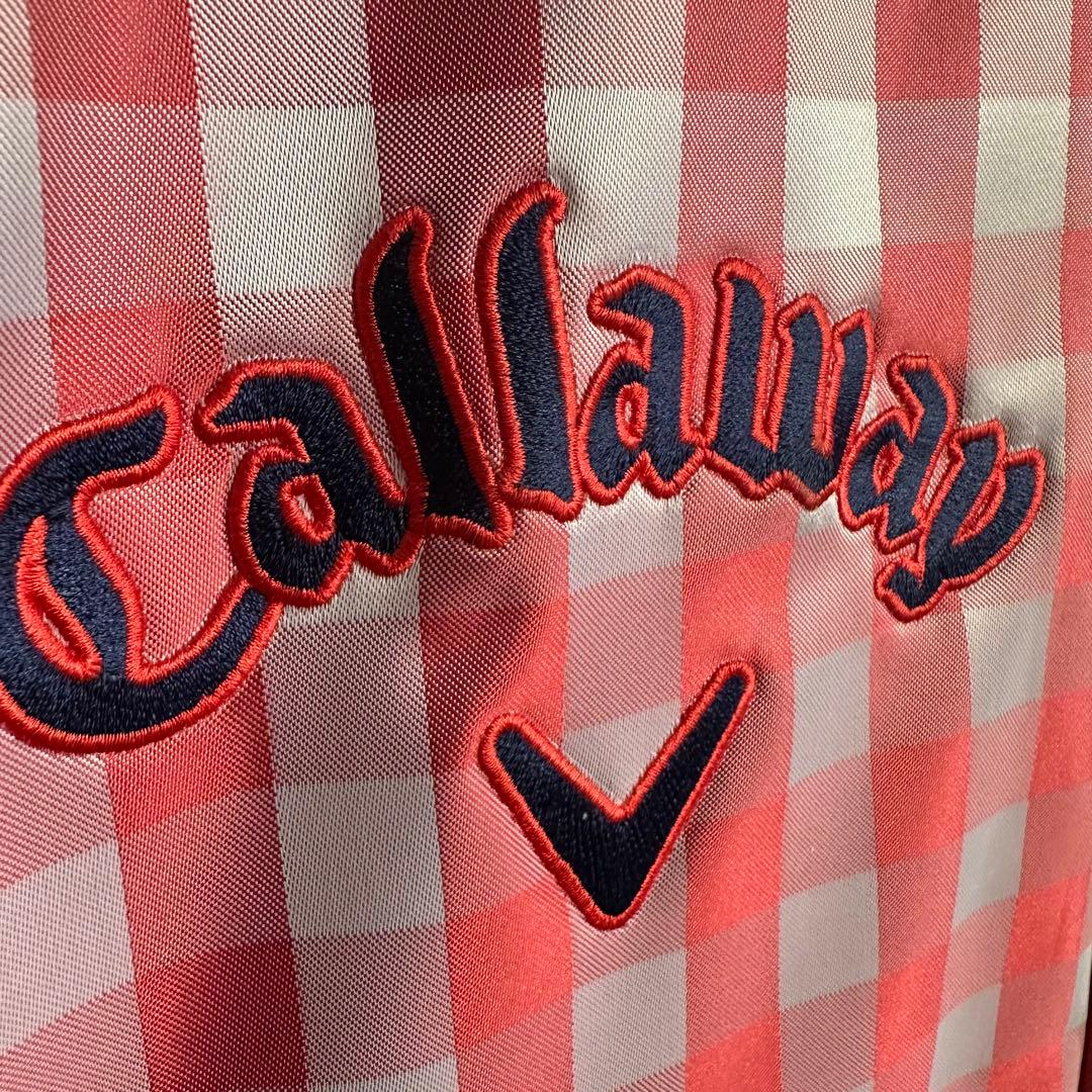 キャロウェイ キャディバック レッドチェック 8型 Callaway