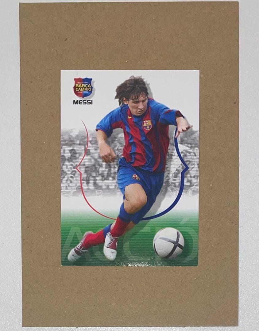 リオネルメッシ　ルーキーカード 2004 Panini Mega Cracks