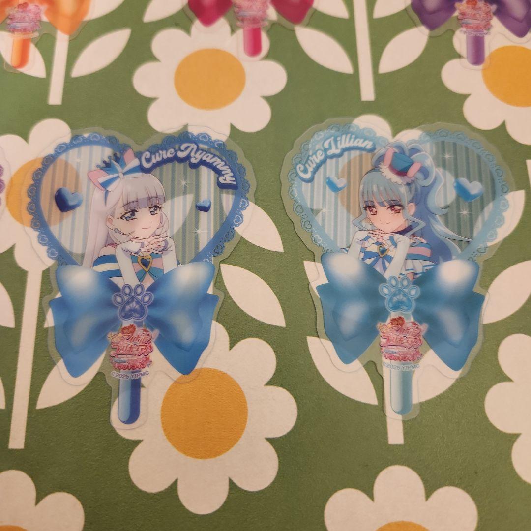 キミとアイドルプリキュア　入場者特典　第2弾　うちわ型クリアカード　全9種セット