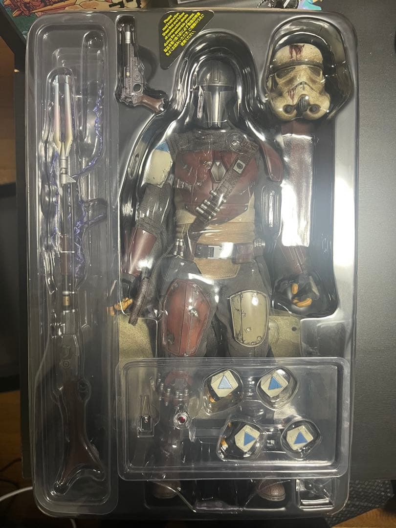 【美品】ホットトイズ　1/6スケールフィギュア マンダロリアン TMS007
