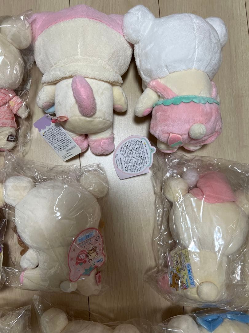 コリラックマ　タグ付きぬいぐるみ　10点セット