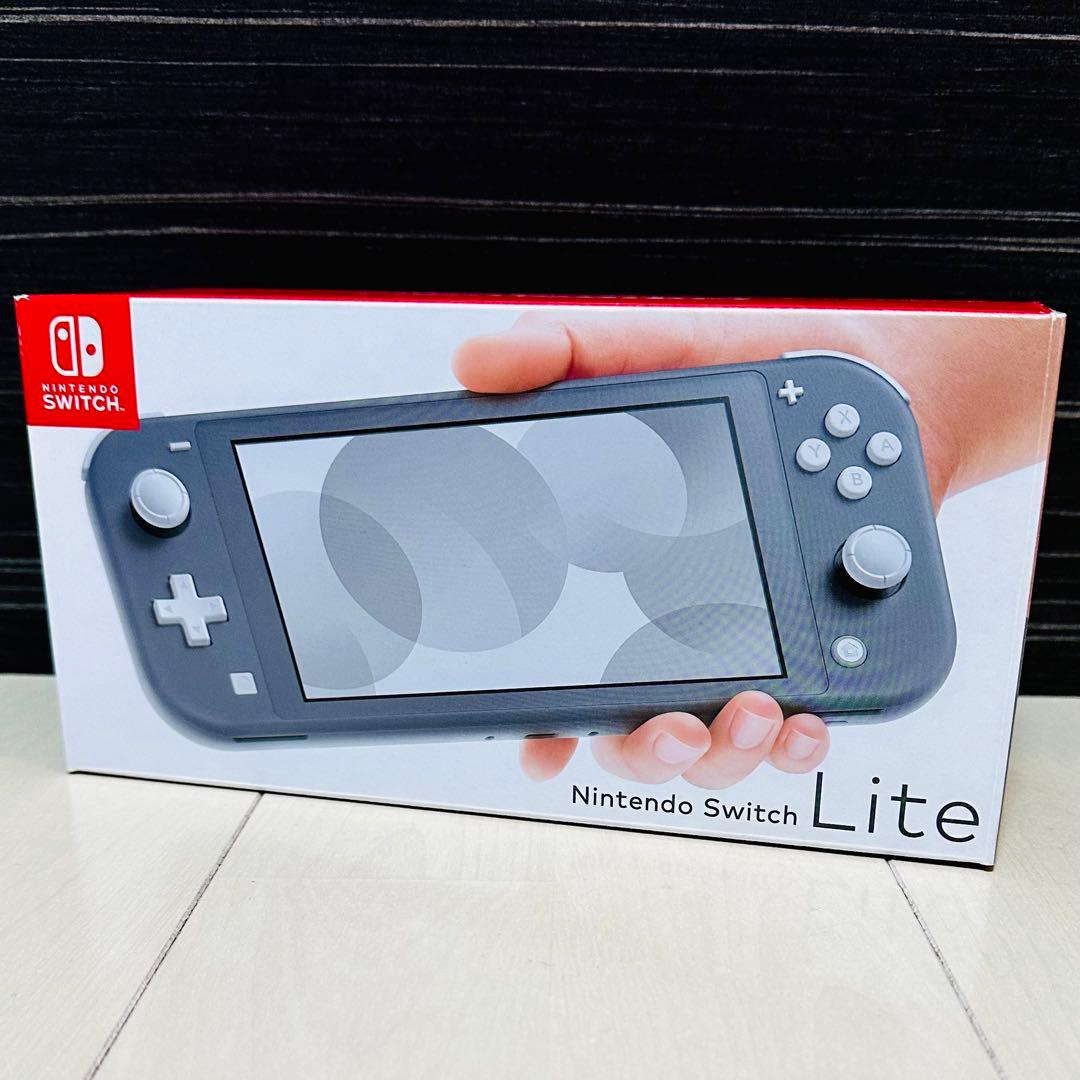 Nintendo Switch Lite グレー　スプラトゥーン2 ケース