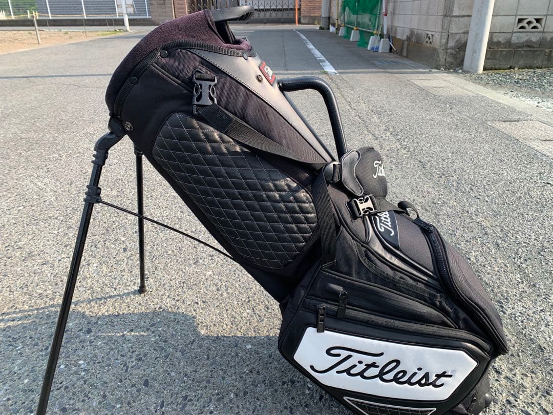【最終価格　美品】タイトリスト　プレミアムスタンドキャディバッグ