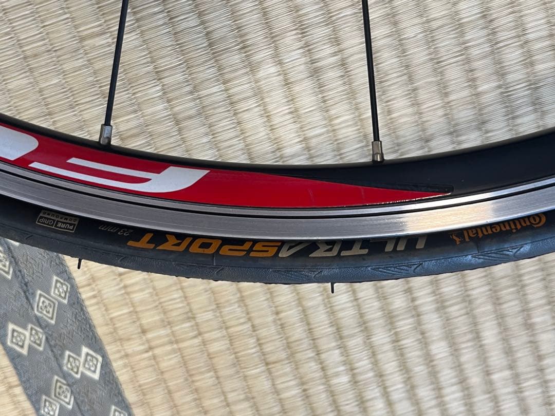 Fulcrum Racing7 完組ホイール前後 カンパ10Sフリー QRあり