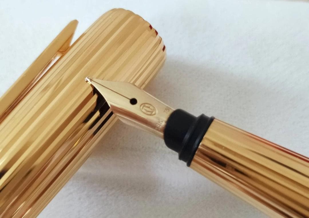 新品同様 Cartier パシャ ドゥ カルティエ 18K ゴールド 万年筆