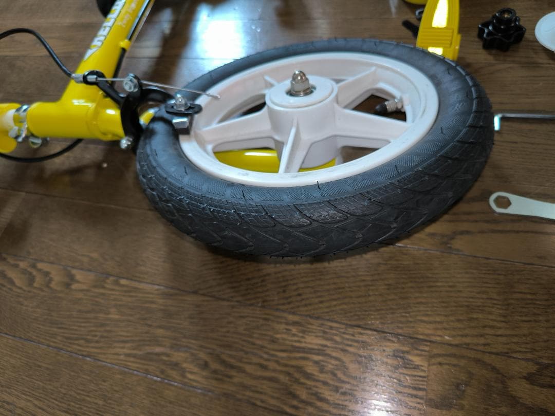 KELCOG BIKE ケルコグバイク　ライトニングイエロー　説明書有