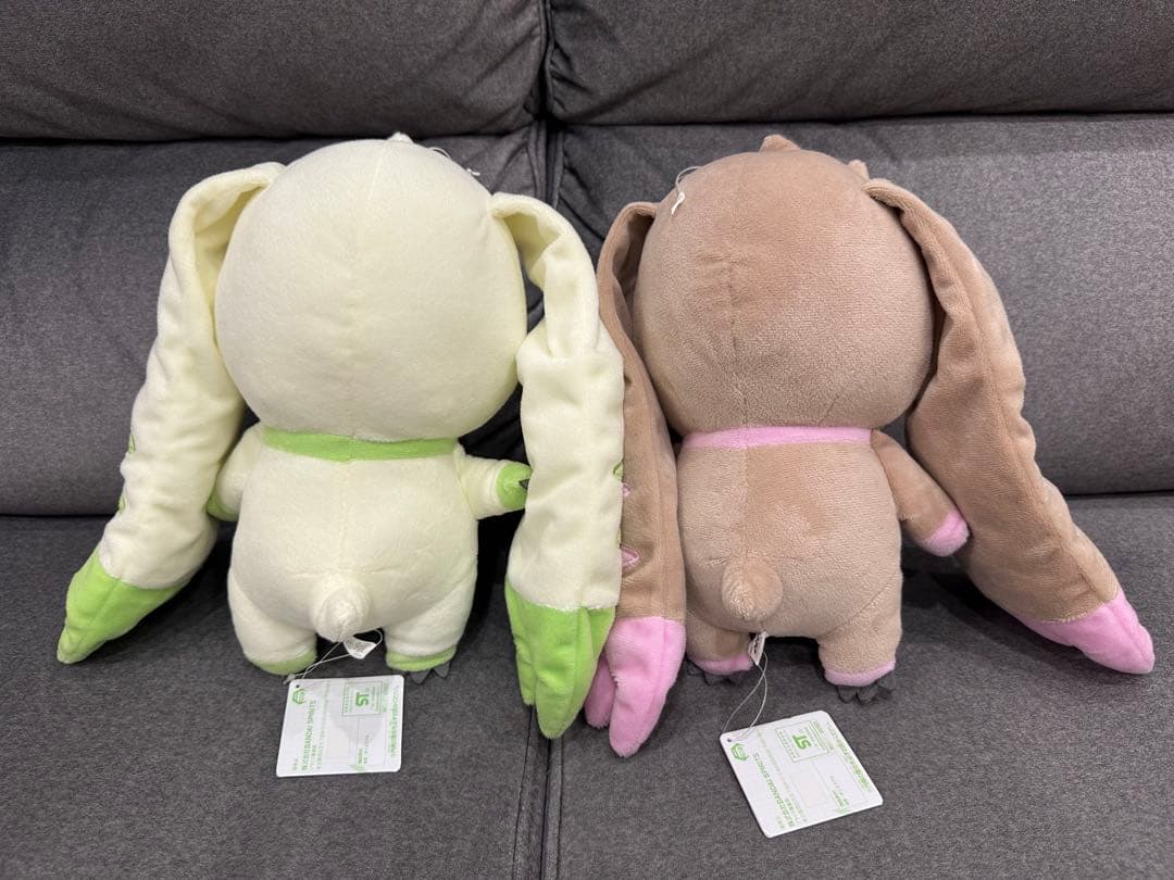 デジモンテイマーズ　でっかいぬいぐるみ　テリアモン&ロップモンセット