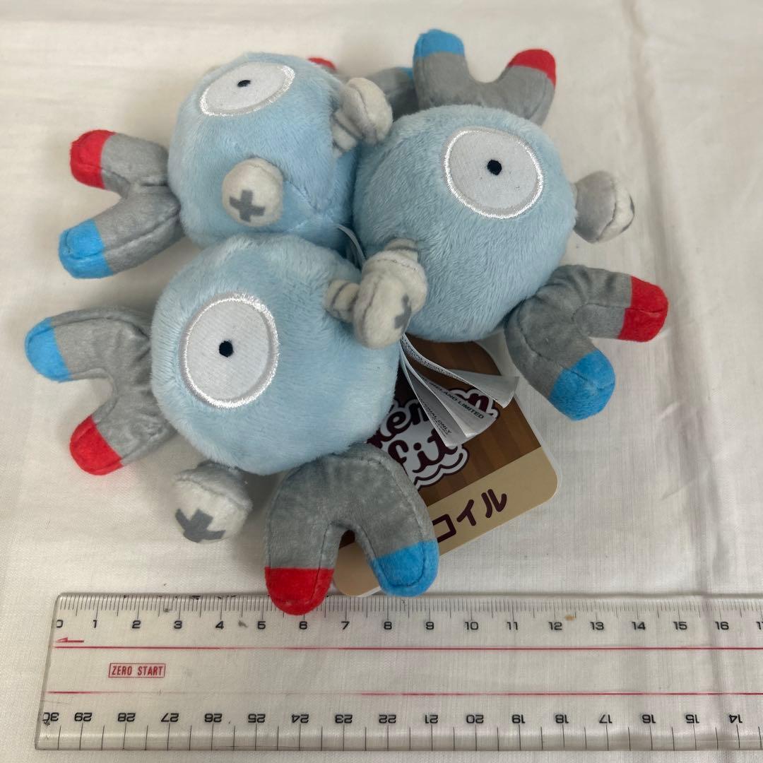 未使用品！　コイル　レアコイル　ジバコイル　進化3体　ポケモンfit 旧タグ付