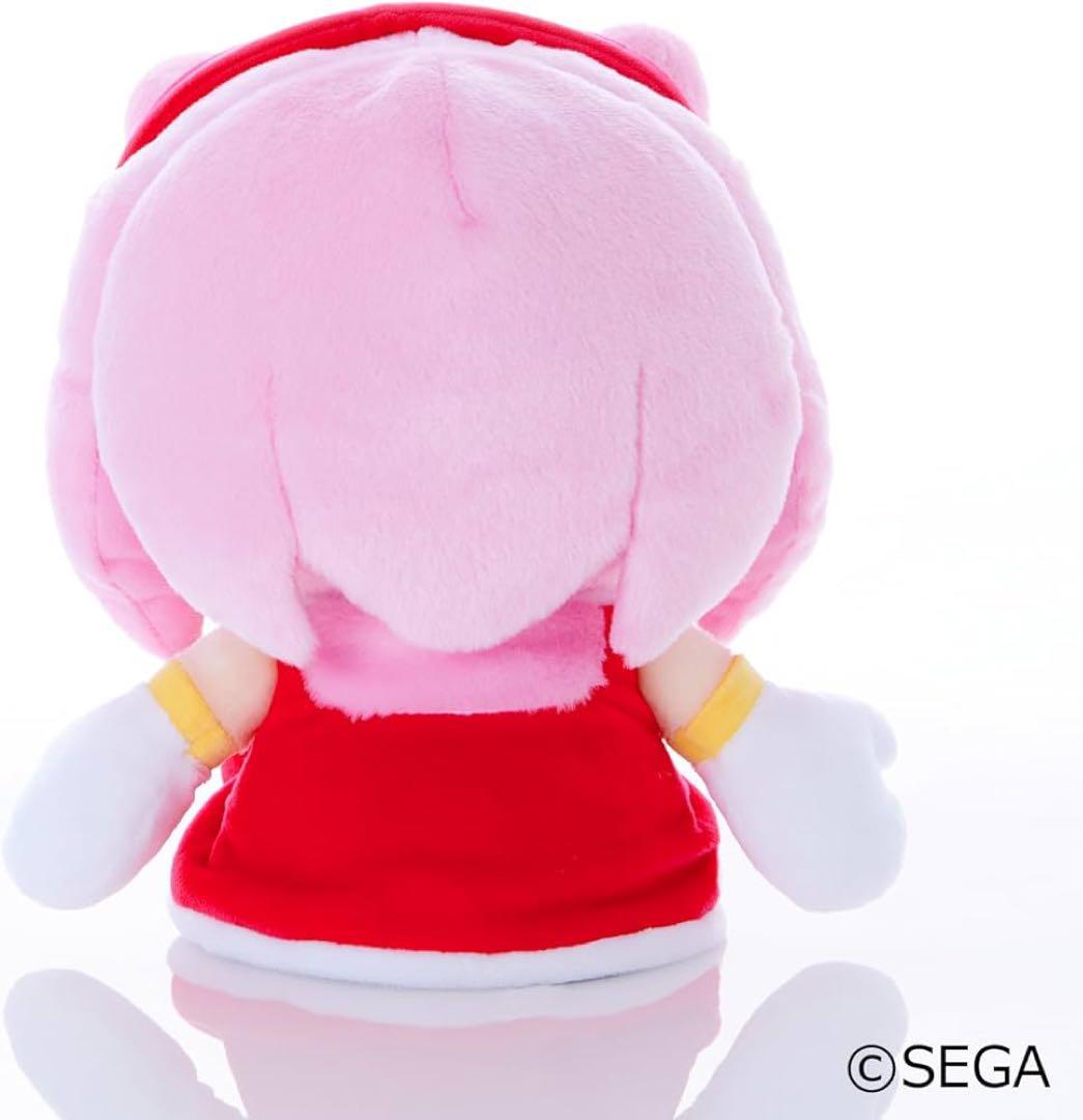 新品未開封 セガ SONIC＆FRIENDS ソニック エミー ぬいぐるみ M
