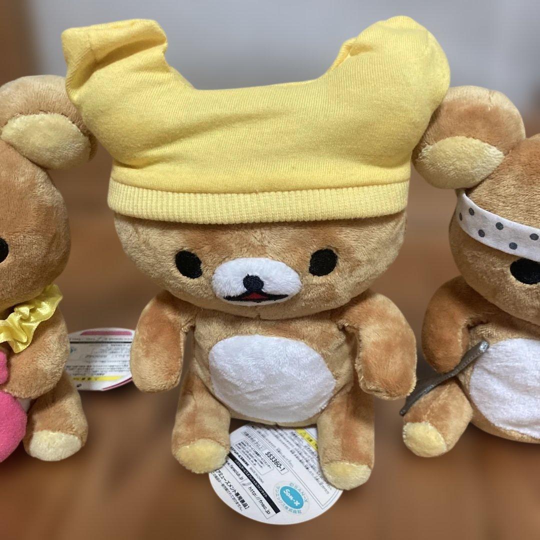 リラックマ　コリラックマ　ぬいぐるみ　5体　まとめ売り　初期
