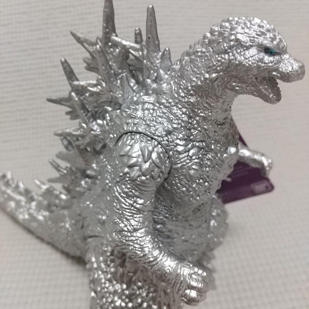 豪華！限定ゴジラ-1.0〈ゴールド・シルバー・富士山〉ソフビ