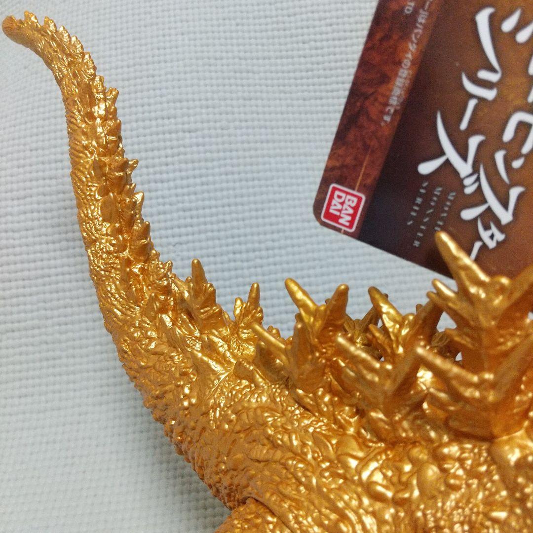 豪華！限定ゴジラ-1.0〈ゴールド・シルバー・富士山〉ソフビ