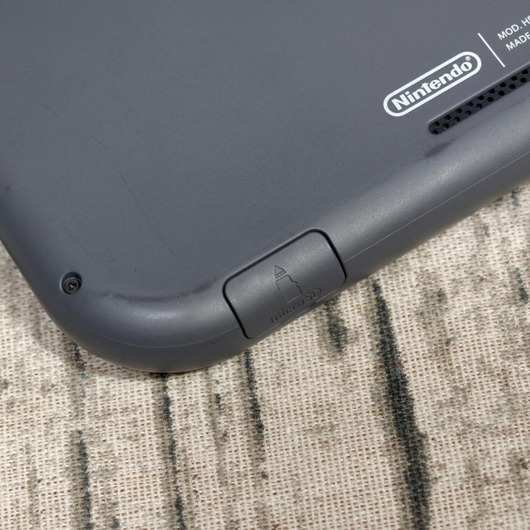 中古◆任天堂◆Nintendo Switch Lite グレー SDカード付き！