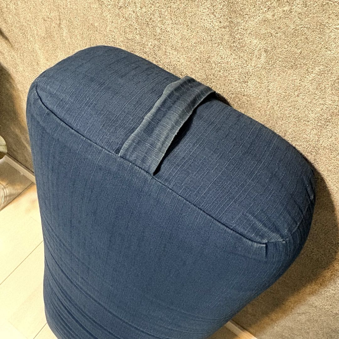 【送料込】ヨガワークス ボルスター ダークブルー Yogaworks