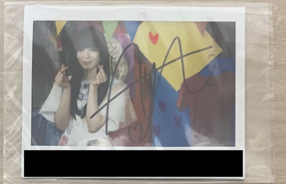 乃木坂46 小川彩　乃木フェス　直筆　サイン　チェキ　ブランケット