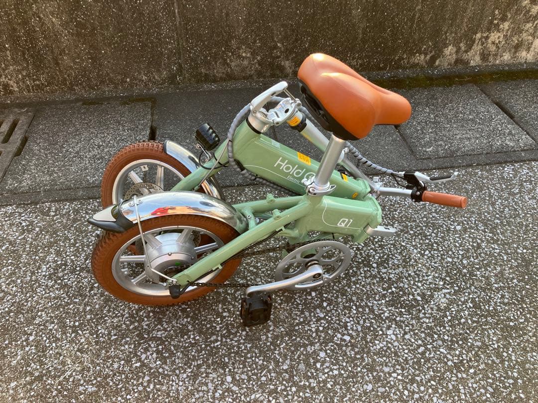 【引取限定】折りたたみ電動アシスト自転車【Holdon Q1J 】