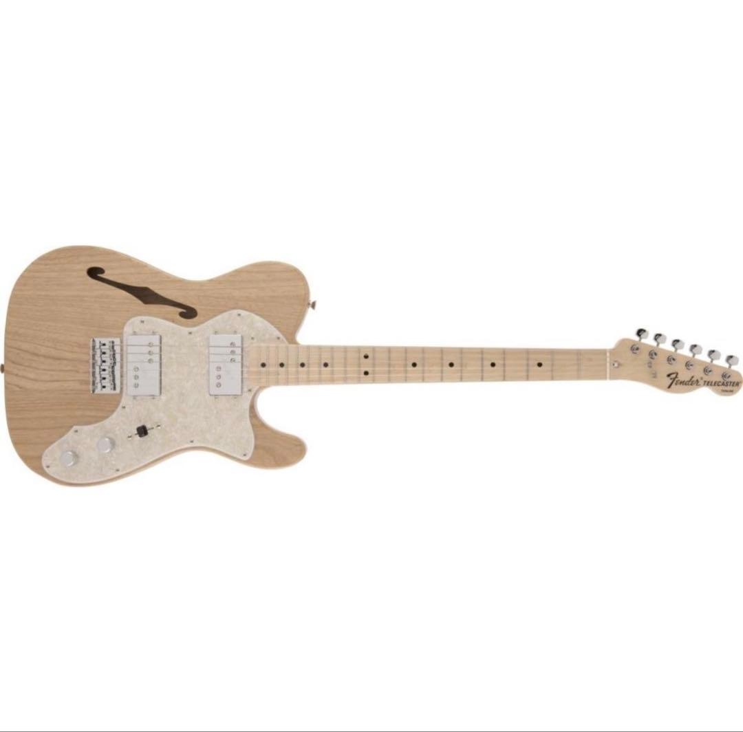 s*1様 70s Telecaster Thinline Natural フェン