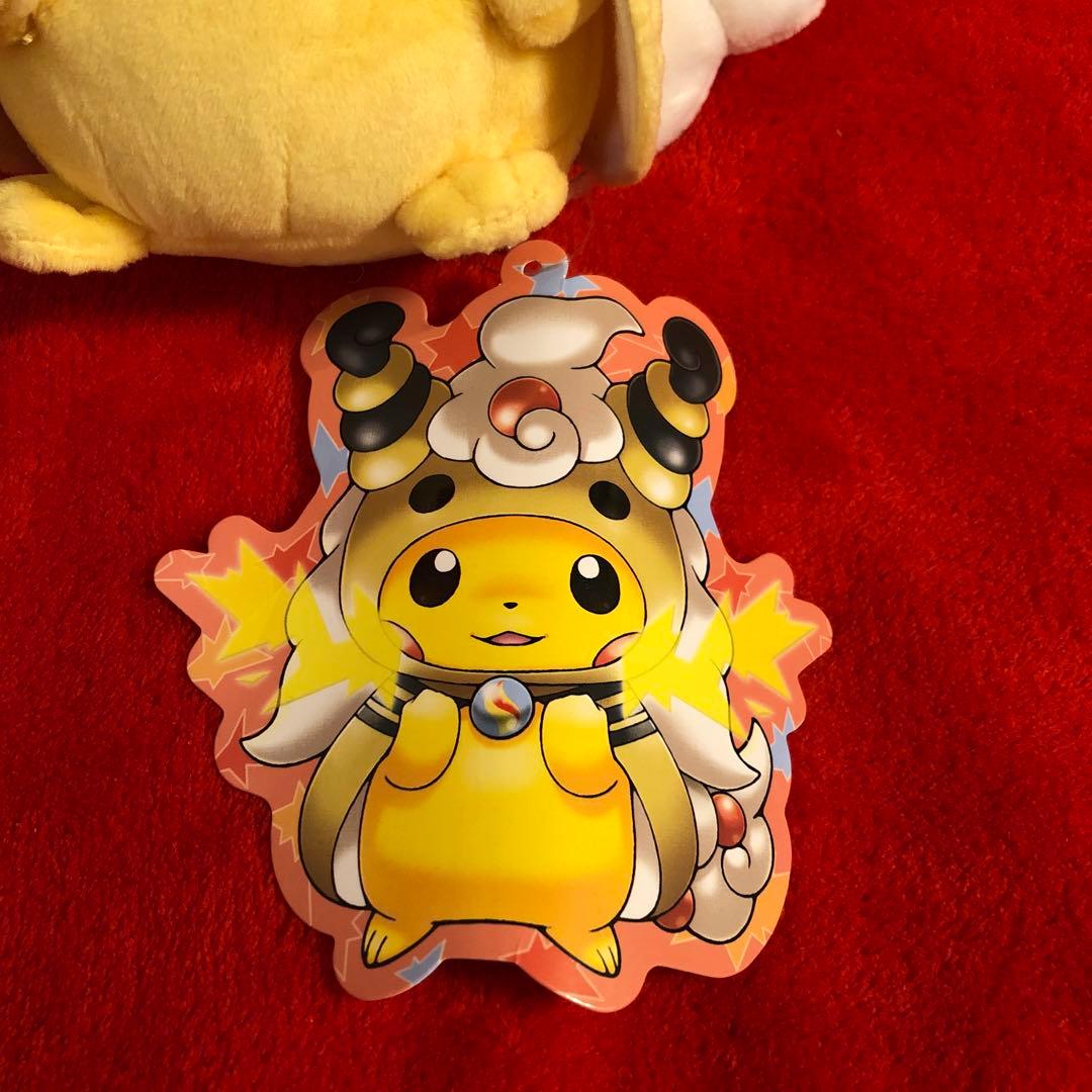 ぬいぐるみ メガデンリュウのポンチョを着たピカチュウ　ポケモンセンター
