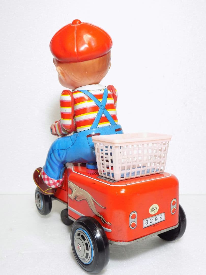 ✨️マスダヤ ブリキ　電動【ちびっこ HAND CAR 】☆動作品