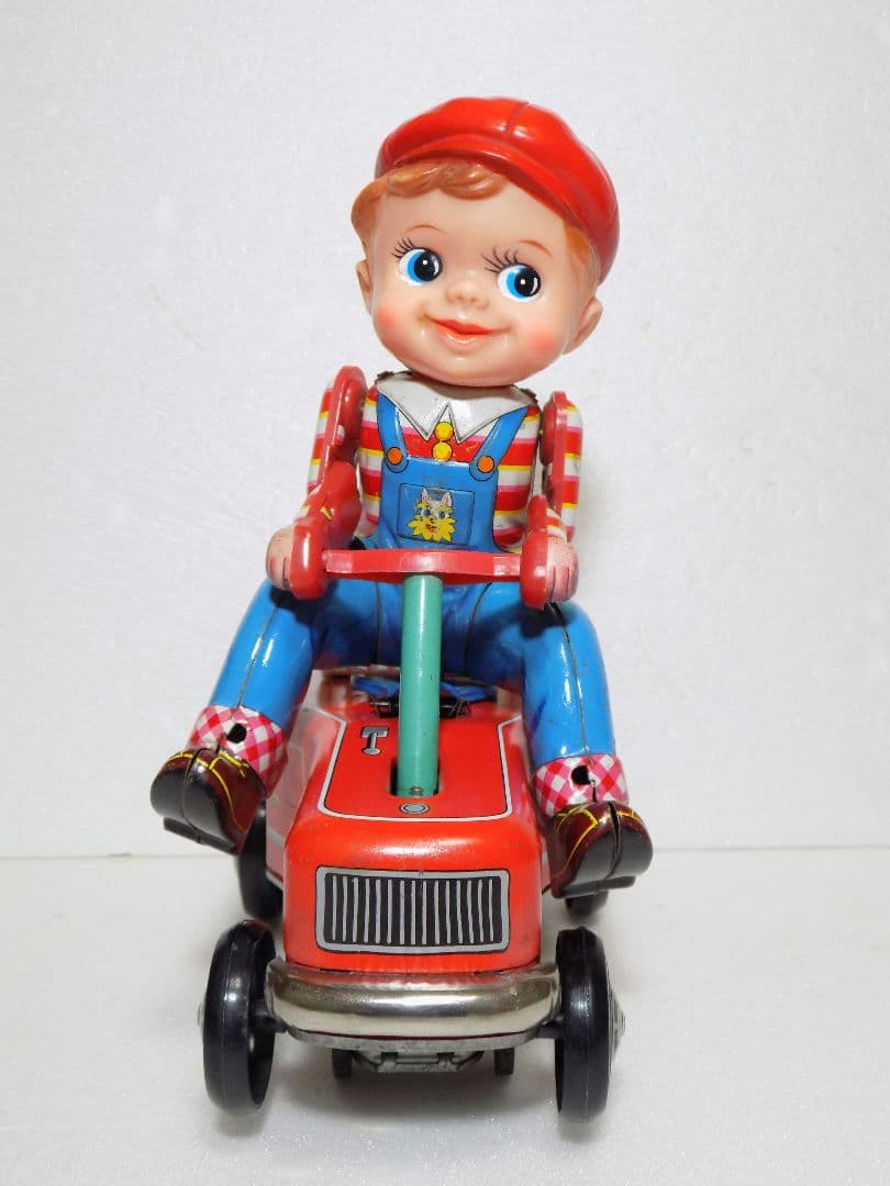 ✨️マスダヤ ブリキ　電動【ちびっこ HAND CAR 】☆動作品