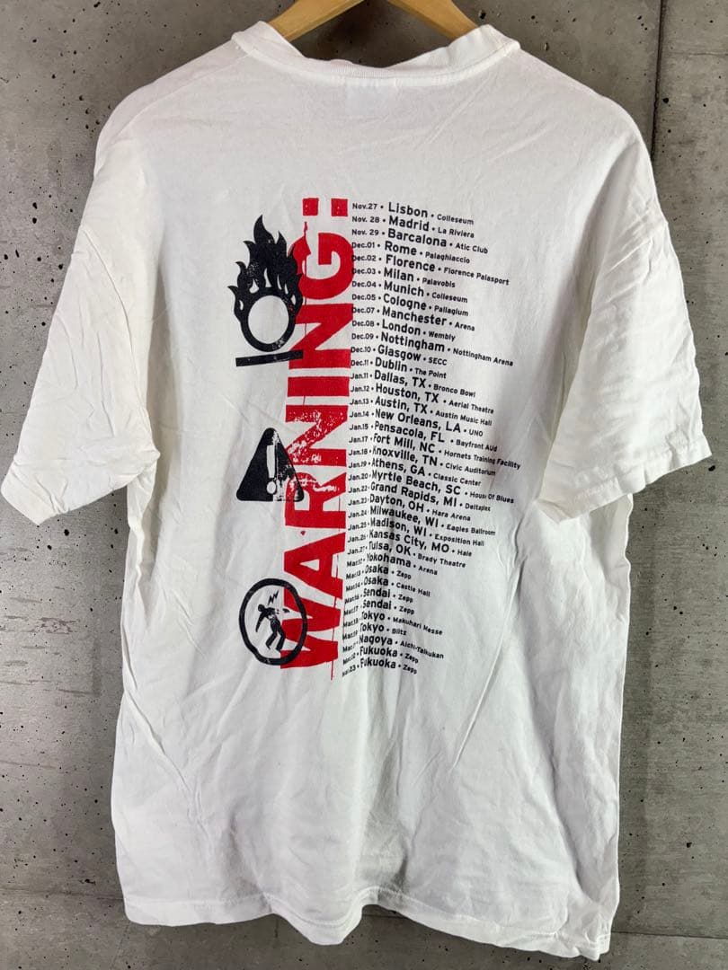 01s ヴィンテージ GREENDAY 半袖ツアーTシャツ バンドT 古着