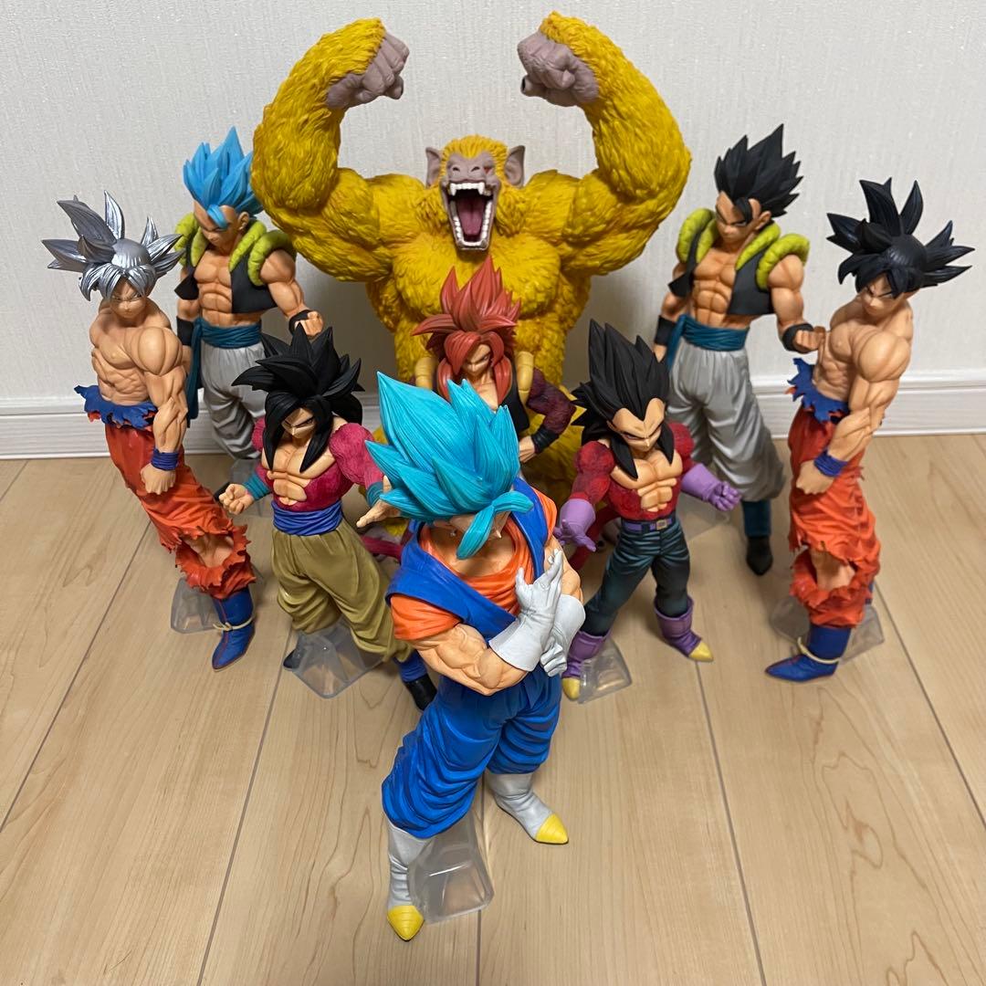 熊*お様 一番くじ ドラゴンボール EXTREME SAIYAN 9体セット&お