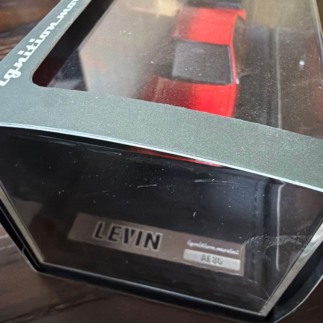 ignition model AE86 LEVIN ミニカー