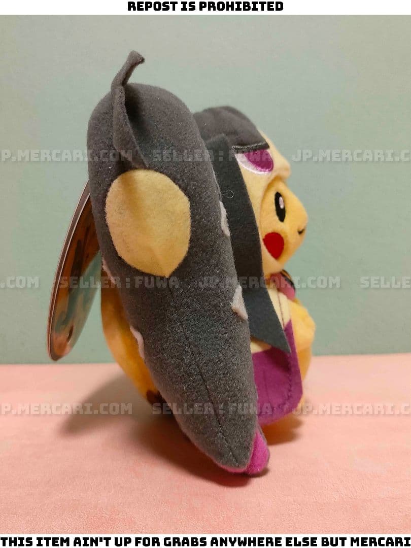 【未使用】ポケットモンスター メガクチート ピカチュウ ぬいぐるみ マスコット