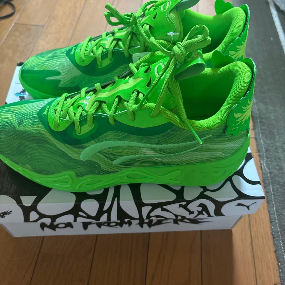 美品✨新品未使用 箱ありPUMA MB.04 Lo Team 27.5cm