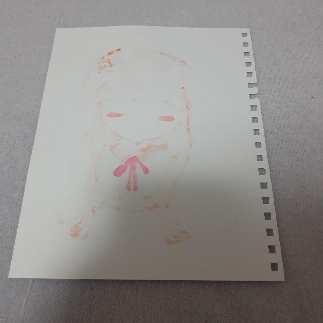 押切蓮介 ハイスコアガール 個展 TURN BACK 直筆イラスト原画