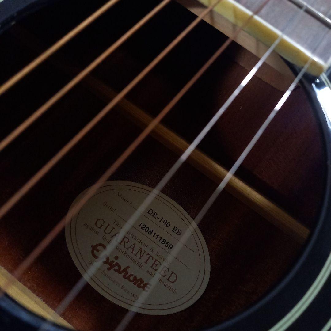 美品◎Epiphone アコースティックギター DR-100 EB エピフォン