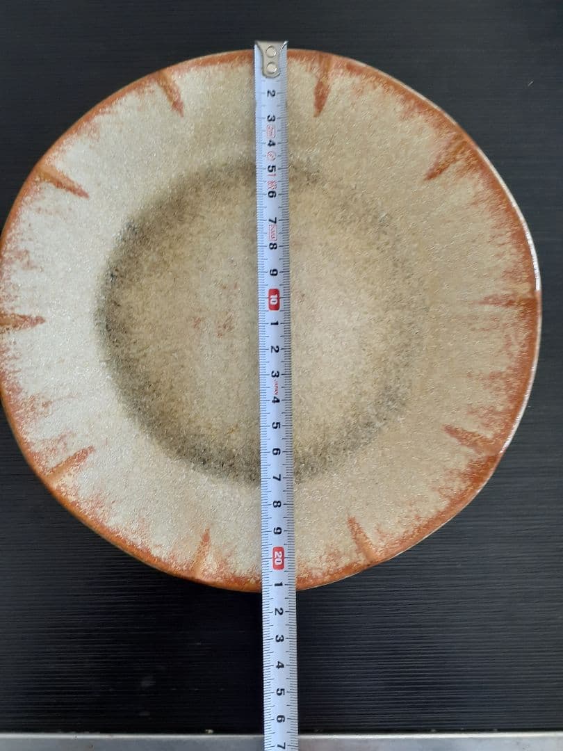 中尾哲彰　睦月銀河　子を背負う皿