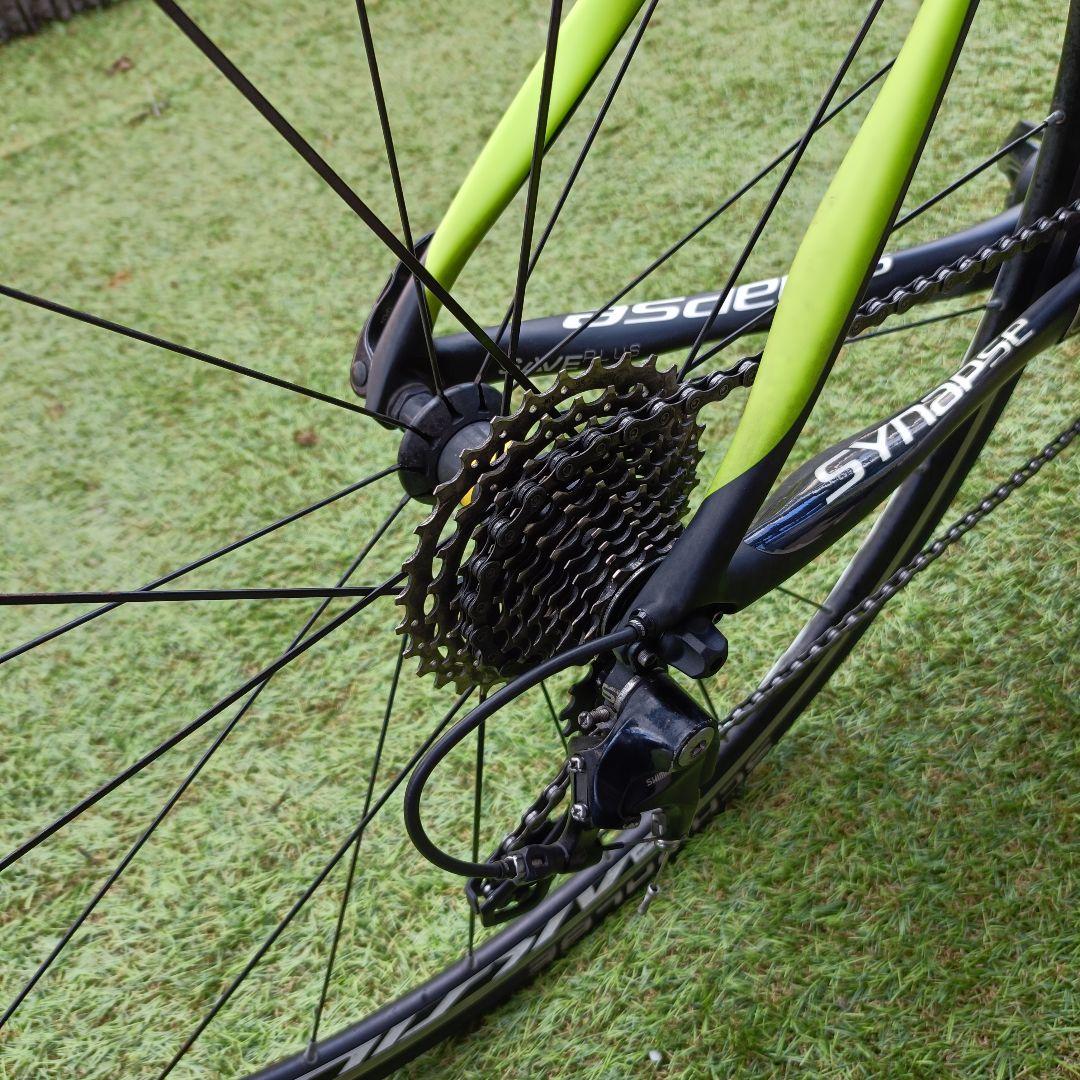 【引き取り大歓迎】キャノンデール　シナプスカーボン５ シマノ105