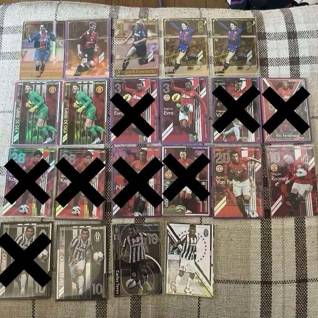 パニーニフットボールリーグ　コレクションカード　セット