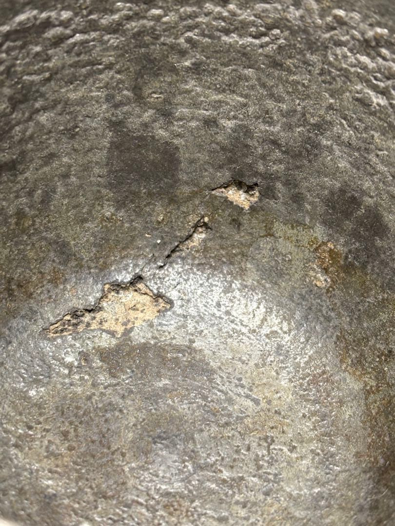 【希少品】生錫 京原田請合 アンティーク 骨董品 金属工芸 湯呑み