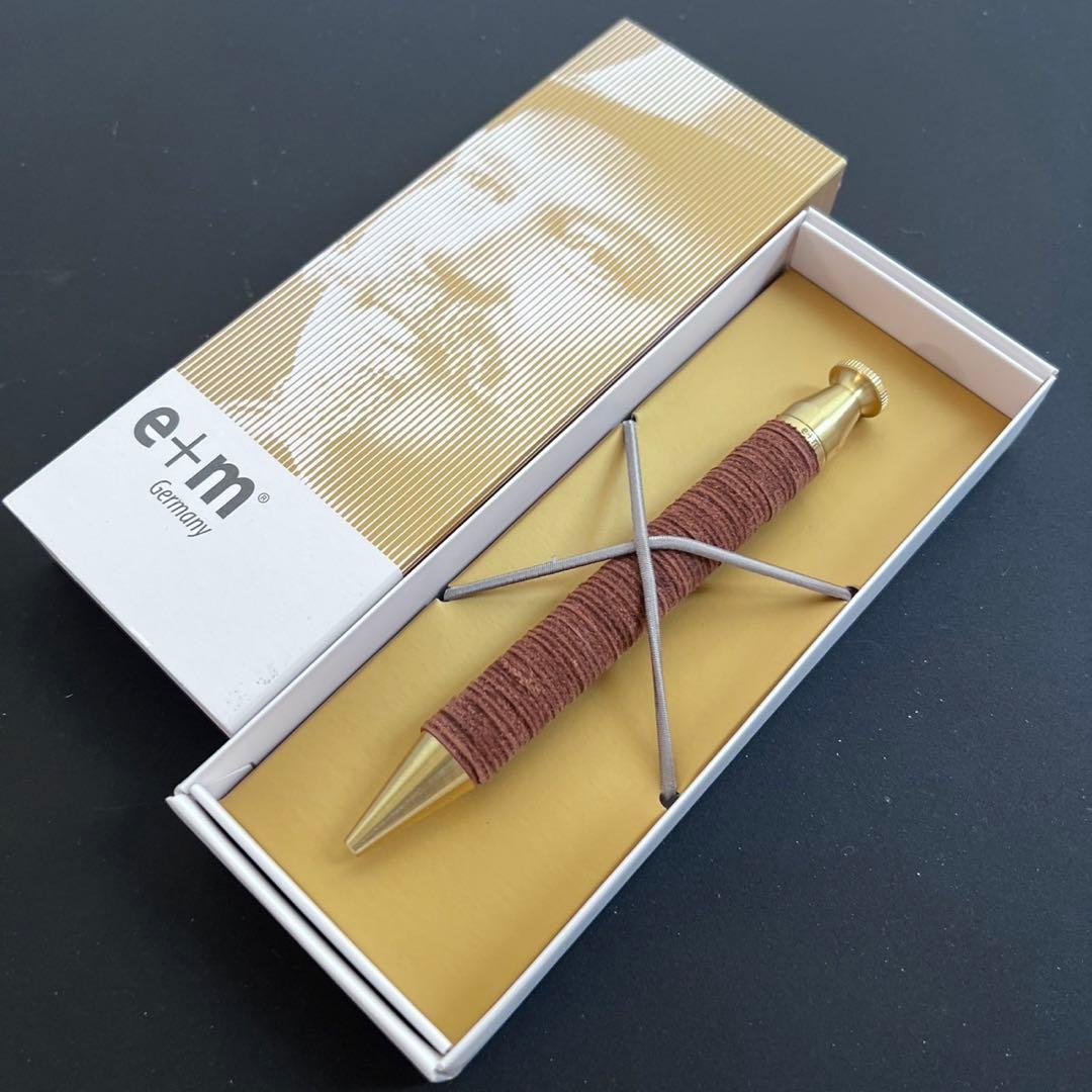 e+m イープラスエム king cuio ボールペン ライトオーク n