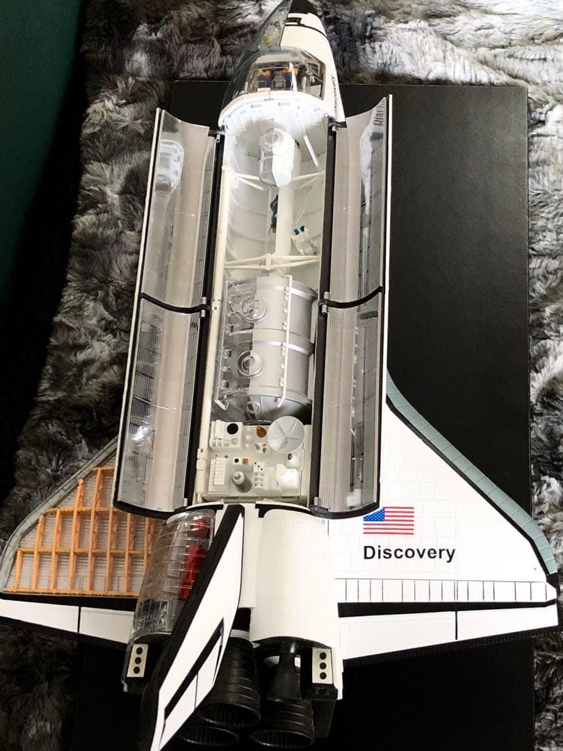 1/72￼ 特大￼スペースシャトル 4D VISION カット￼モデル￼完成品￼
