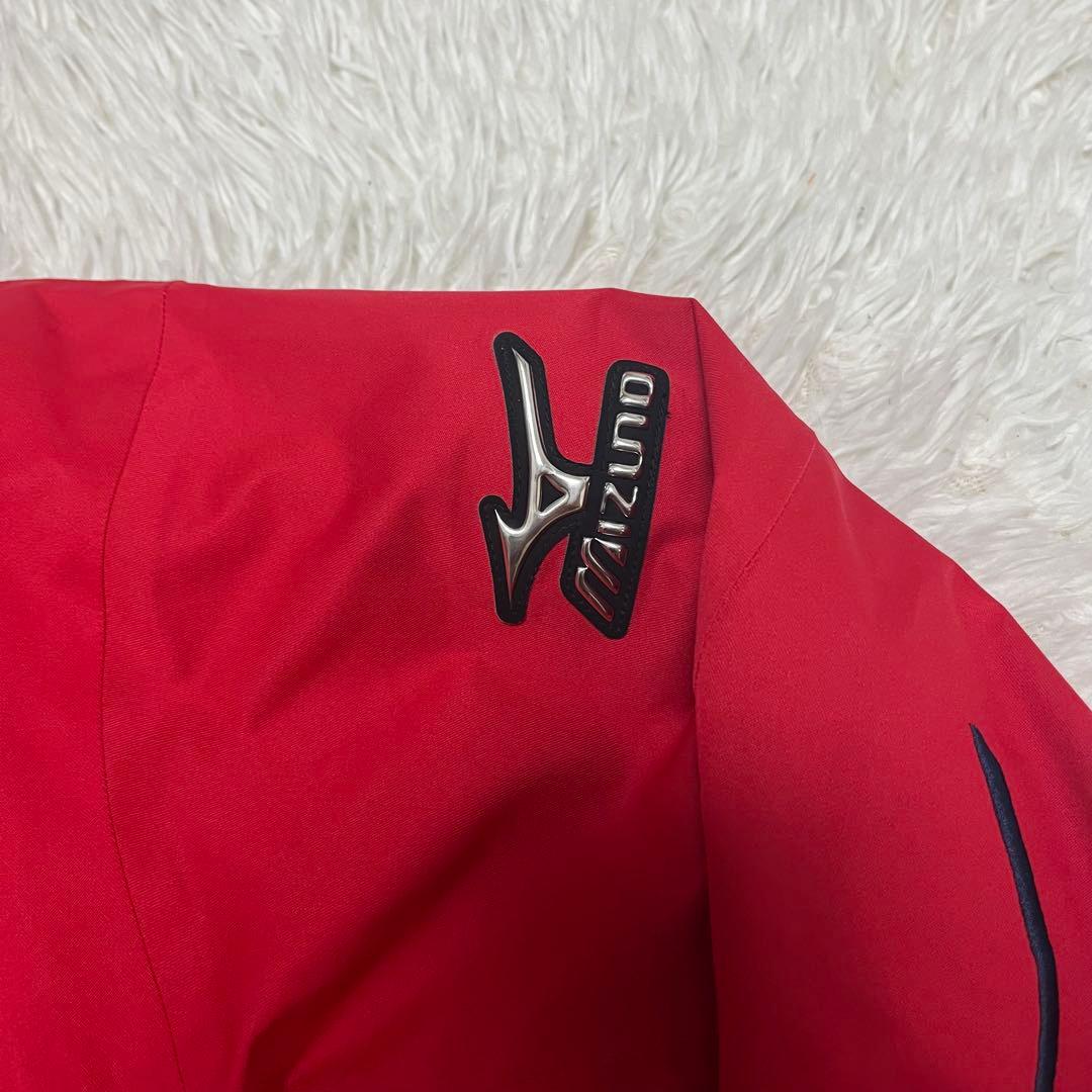 最高峰 MIZUNO ミズノ スキー スノボ セットアップ 赤 ネイビー ライン