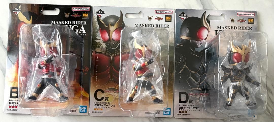 一番くじ　仮面ライダークウガ　B賞　C賞　D賞　ラストワン　おまけつき