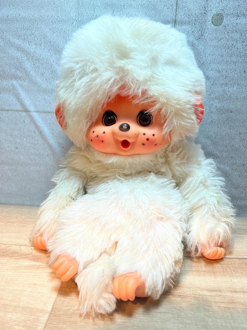 d*2様 レア 70年代 モンチッチ まごころの人形 大助くん スリープアイ 茶