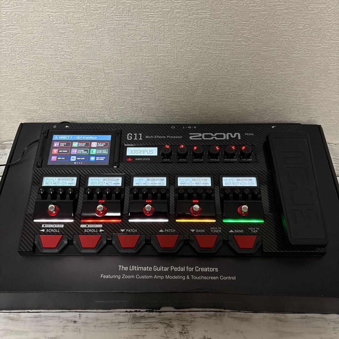 【最終値下げ】　ZOOM G11 マルチエフェクター