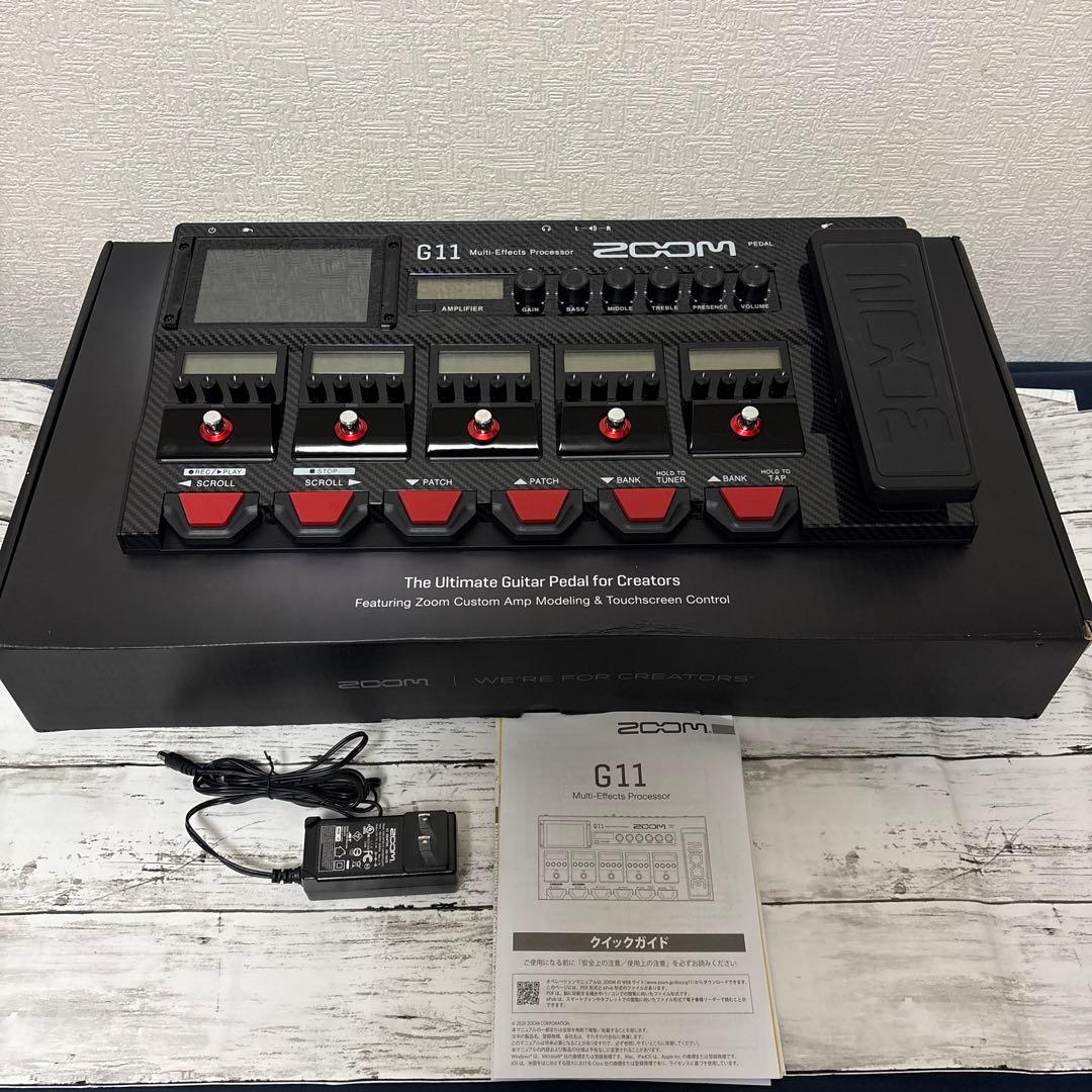 【最終値下げ】　ZOOM G11 マルチエフェクター