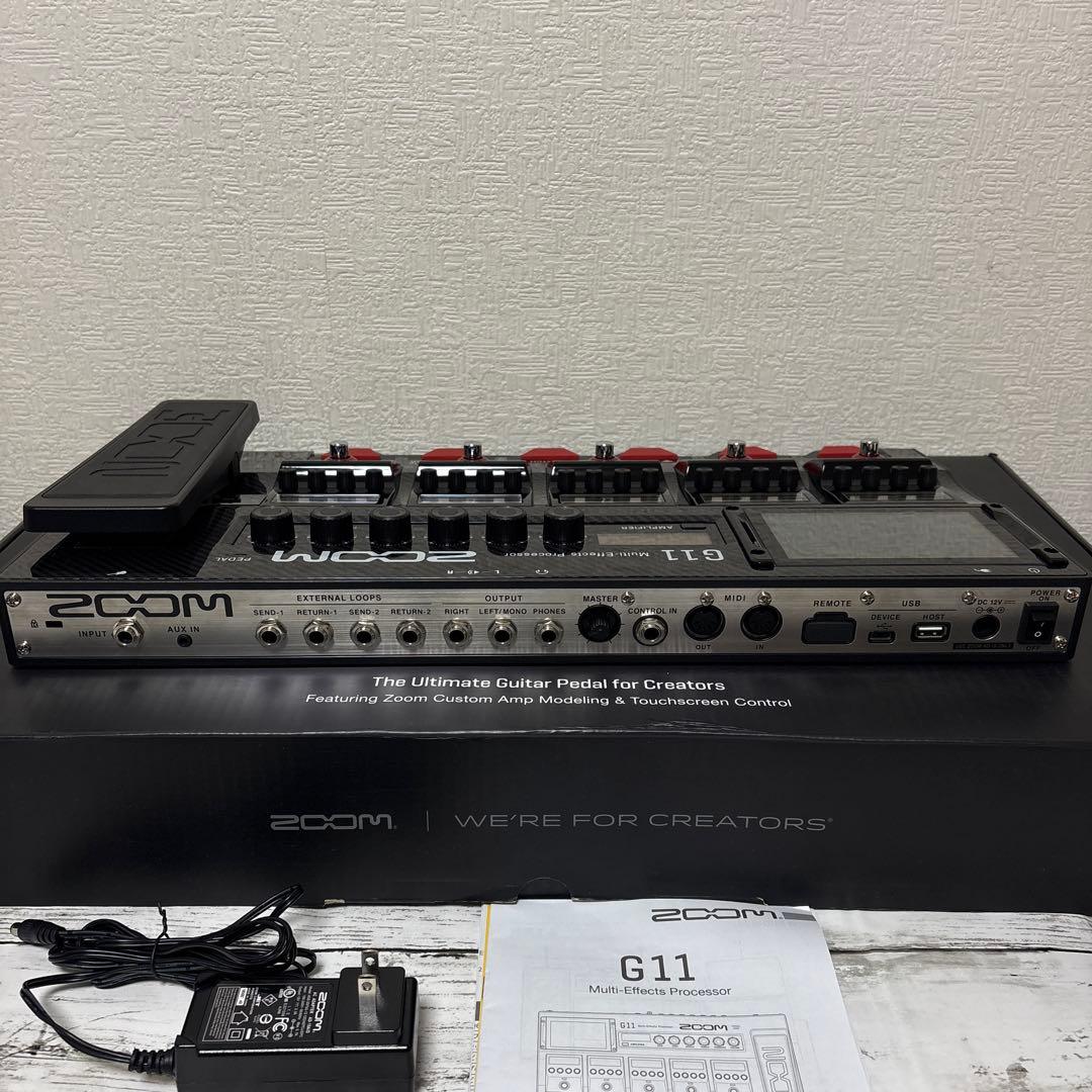 【最終値下げ】　ZOOM G11 マルチエフェクター