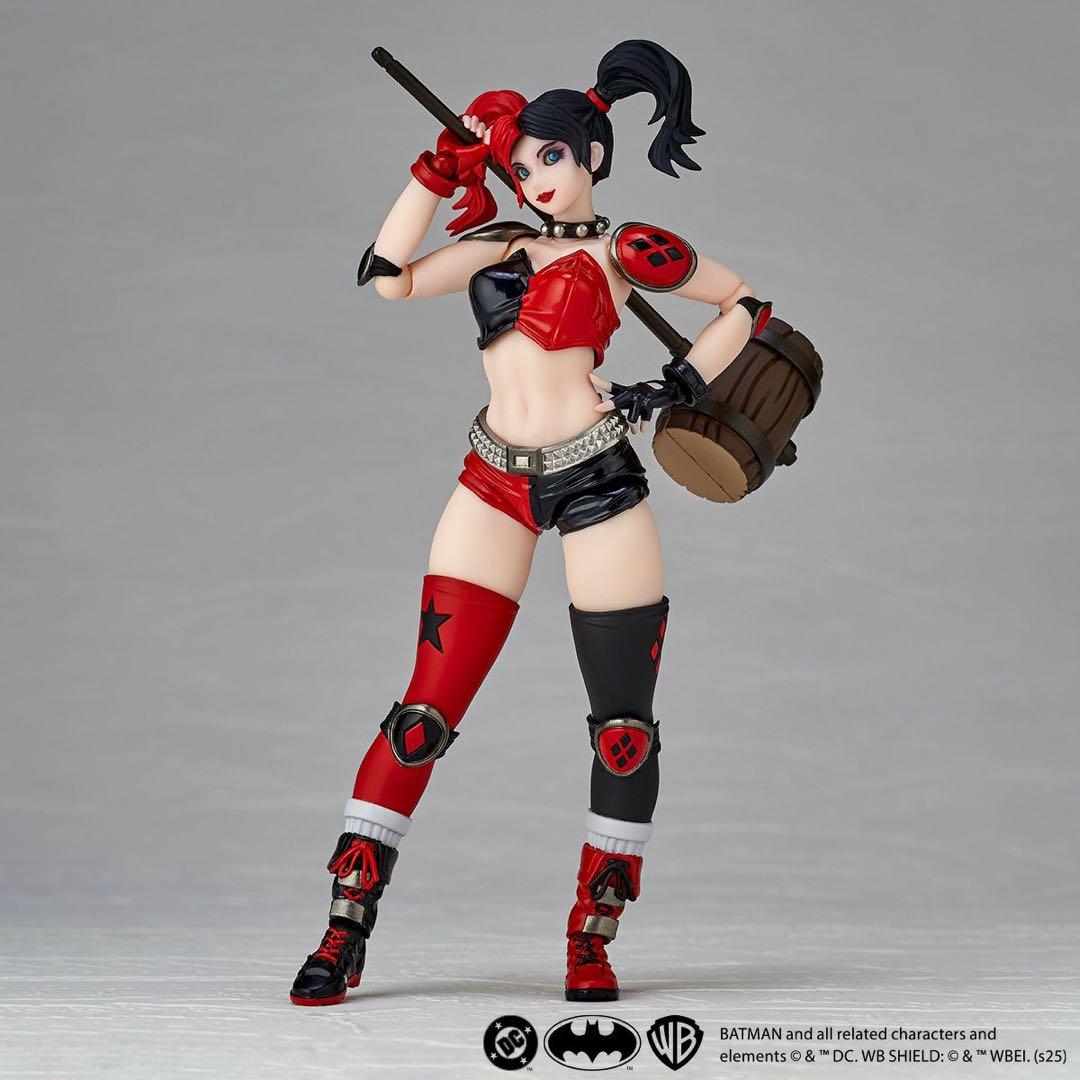 【未開封】リボルテック　アメイジング・ヤマグチ　ハーレイ・クイン　赤×黒Ver.