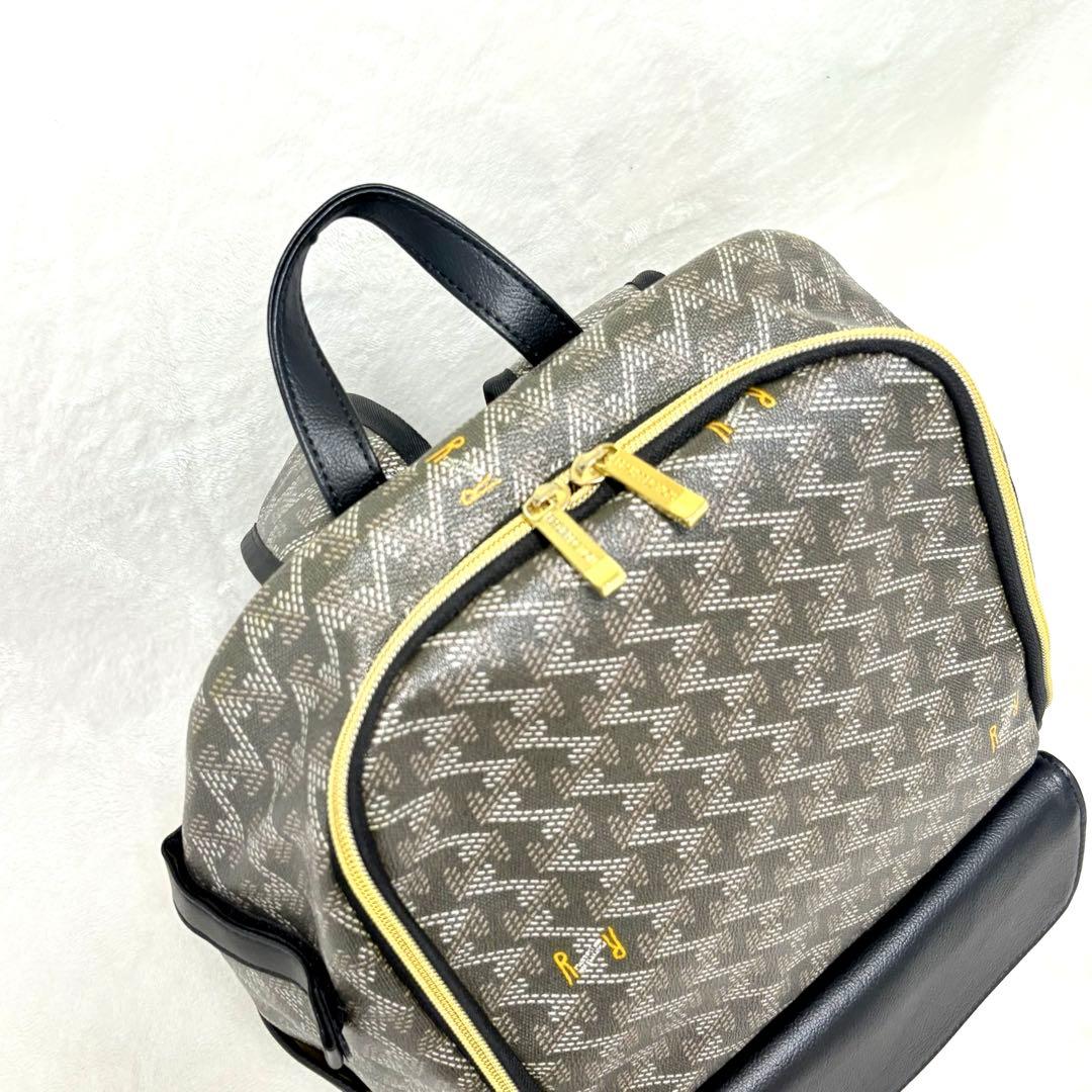 ◆美品◆レザレクション ラルスNo.2 リュック ダークブラック ゴルフ