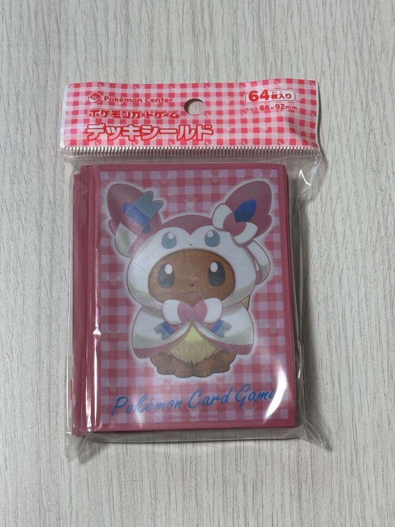 【新品未開封】ポケモン デッキシールド イーブイポンチョシリーズ ニンフィア